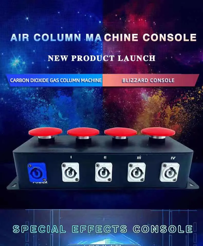 Stage Supplies DMX512 LED Lighting Smoke Jet Console