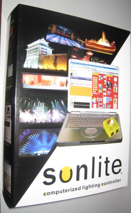 Sunlite2 DMX512 Controller DMX Interface 2 USB Stage Lighting Controller with Software