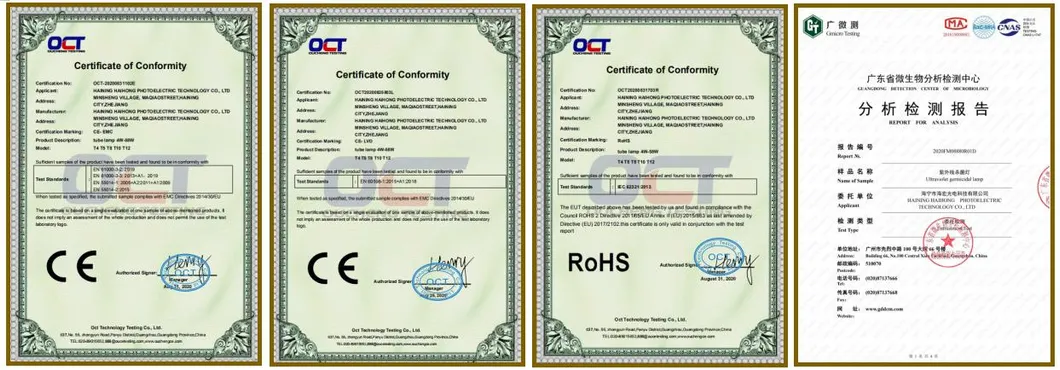 T5 6W UV Black Light Blue Lamp F6t5/BLB for Checking Money with CE Rosh (365NM-BLB-G5)