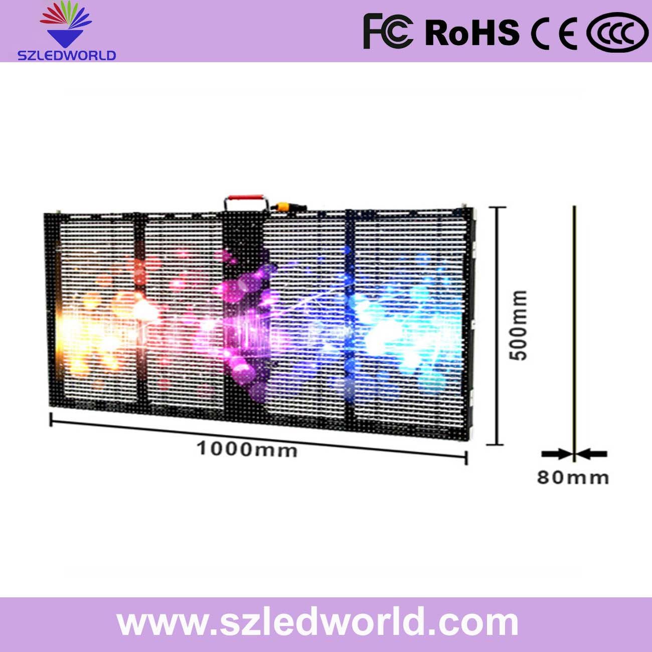 Transparent LED Display, Transparent Glass LED Screen P3.9-P7.8