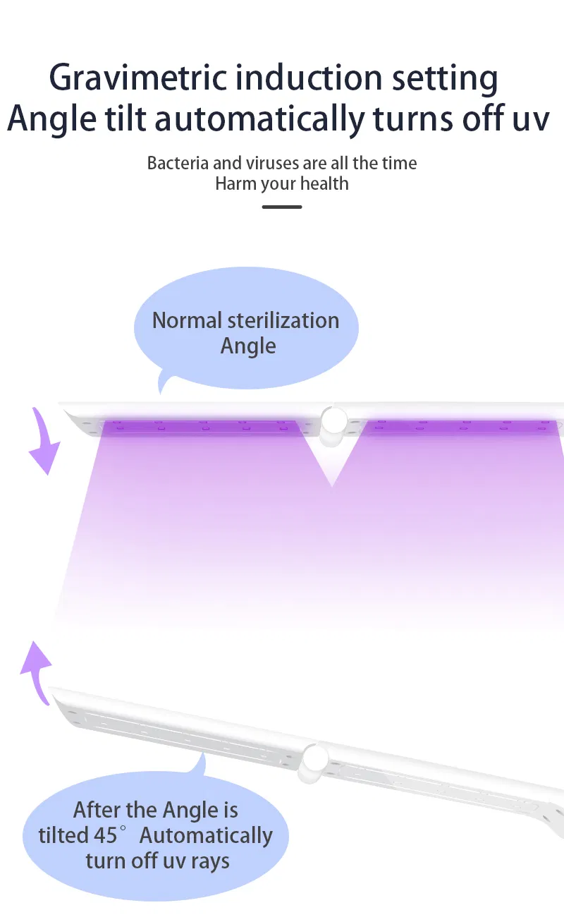 Ultraviolet Disinfection Portable LED UV Sterilizer Wand