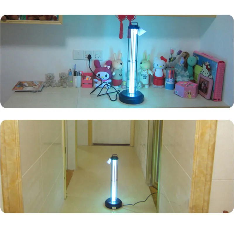UV Lamp Portable Ultraviolet Sterilization UVA UVC Sterilizer Light Germicidal Disinfection Indoor Killing Bacteria