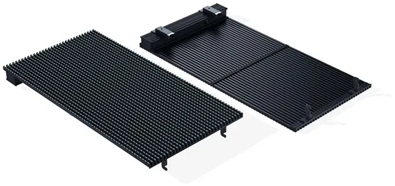 Wall-Mounted Outdoor Transparent LED Curtain Advertising Display Screen