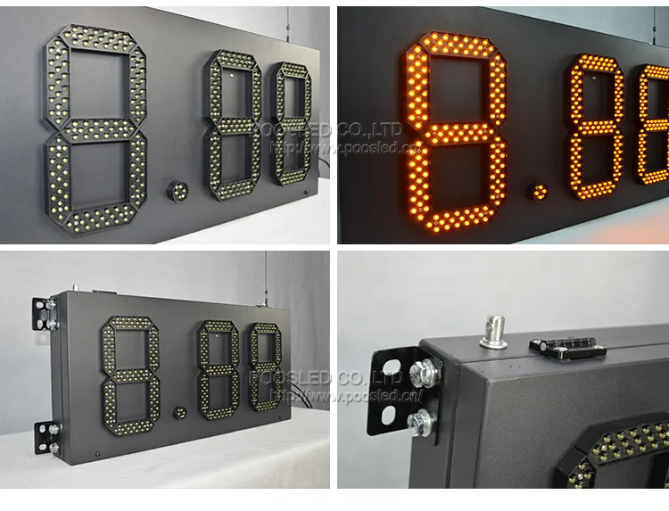 Waterproof LED Oil Display Gas Station LED Price Sign
