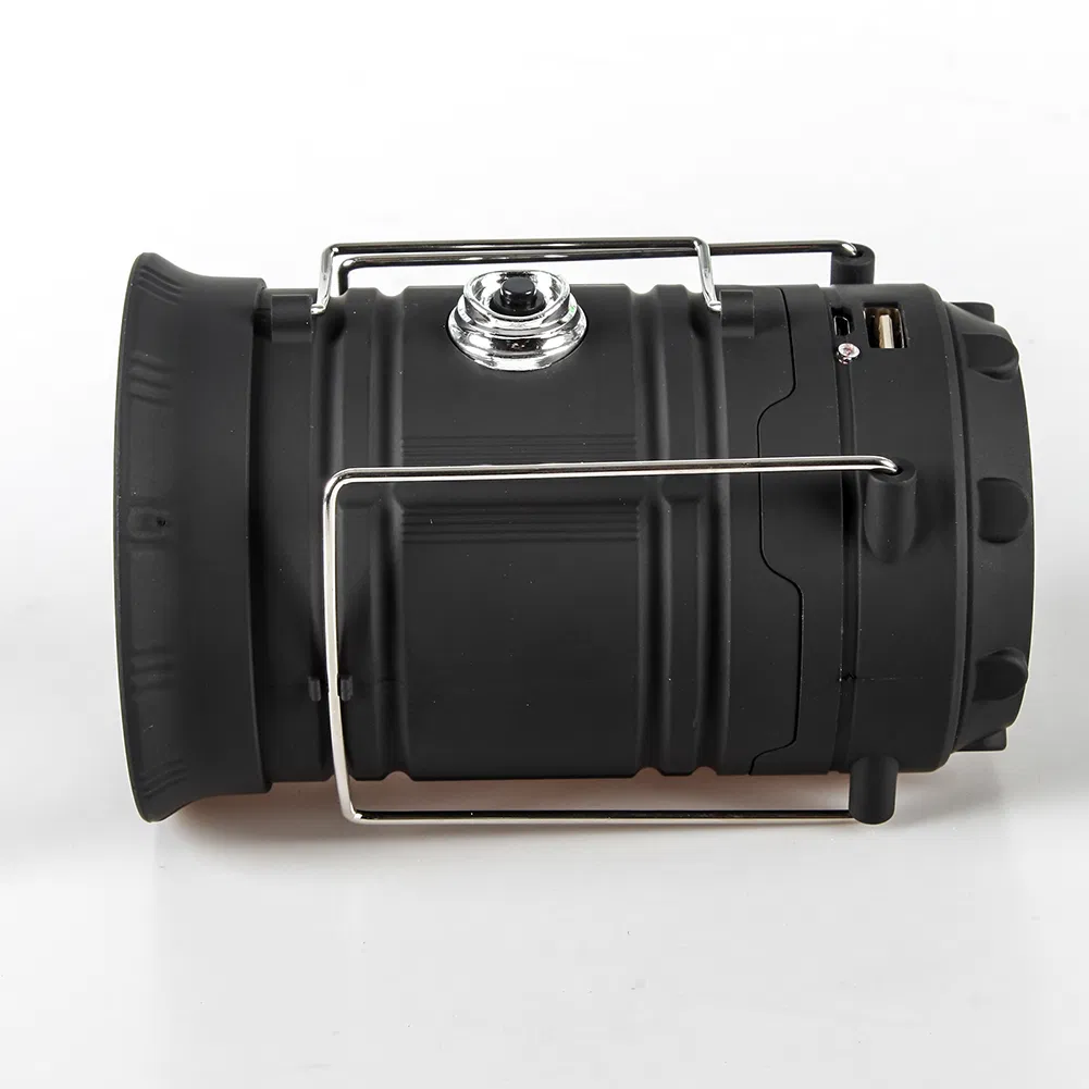 Yichen Portable Solar Rechargeable Camping Light Lantern with Power Bank